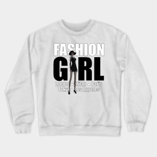 Fashion Girl Crewneck Sweatshirt